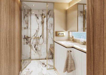 Диспенсер для салфеток Hansgrohe AddStoris 41774990 полированное золото